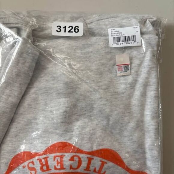 Blue 84 Women's NCAA Officially Licensed Tri-Blend T-Shirt Emblem Clemson XXL - Picture 6 of 6